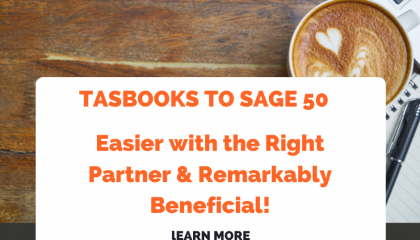 Transitioning from TASBooks to Sage 50 is Easie...